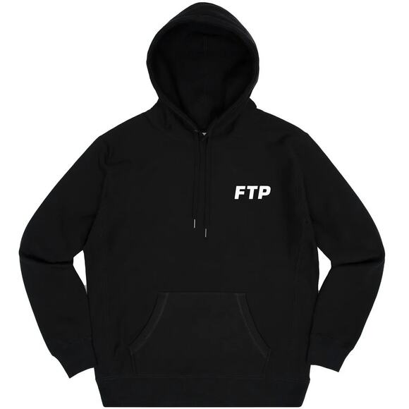 FTP Flocked Logo Pullover (Black) – PRESALE